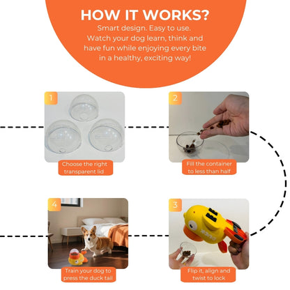 Duck Treat Dispenser