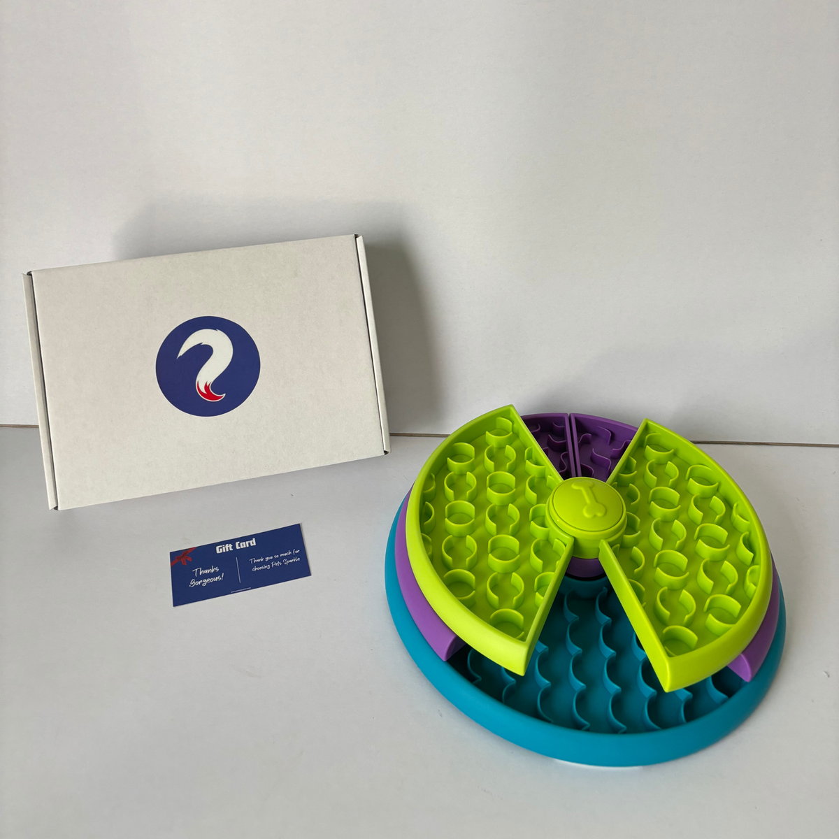 Petmiva Triple Maze Slow Feeder Bowl for Dogs & Cats – Anti-Gulping