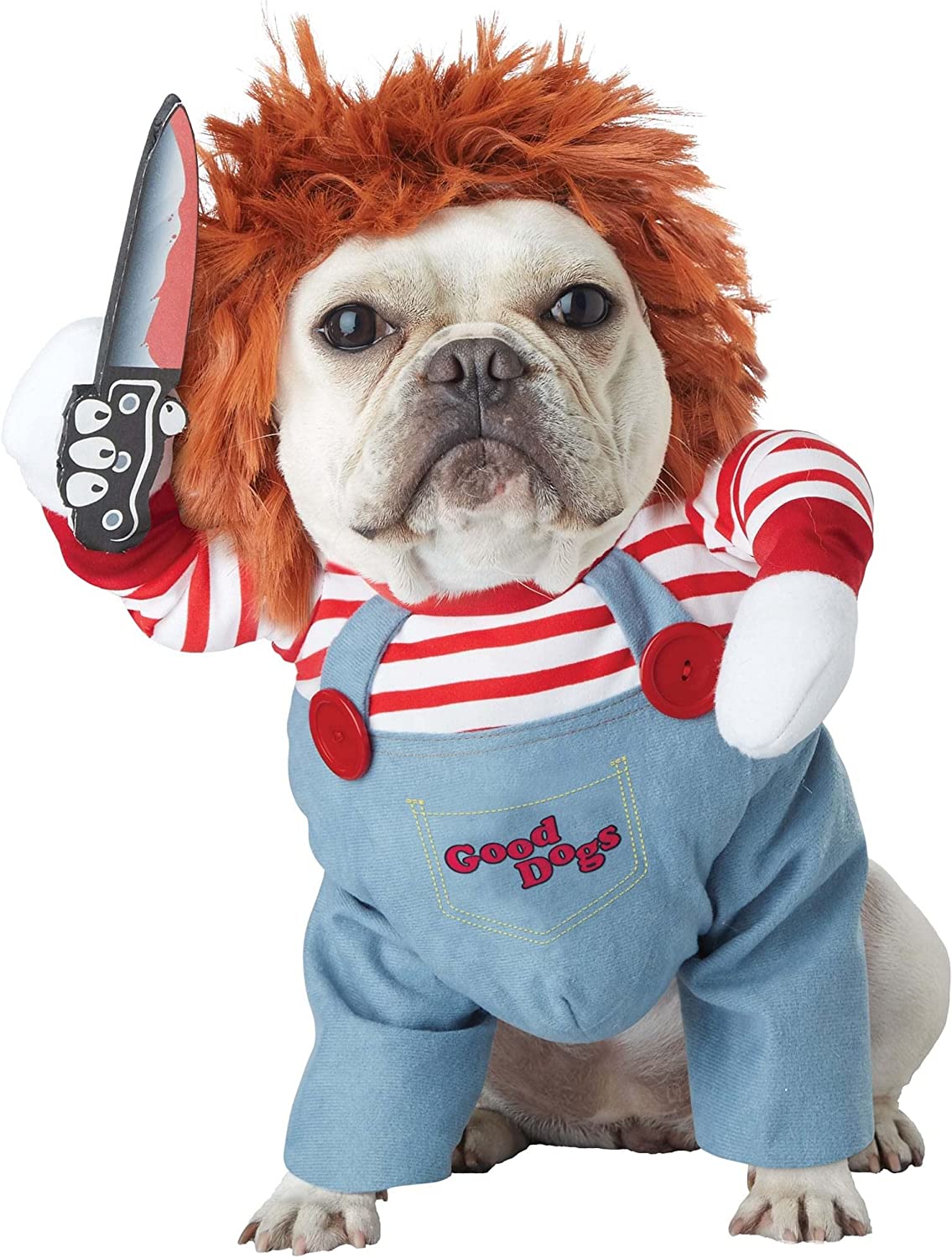 Petmiva Serial Killer Halloween Costume for Dogs & Cats