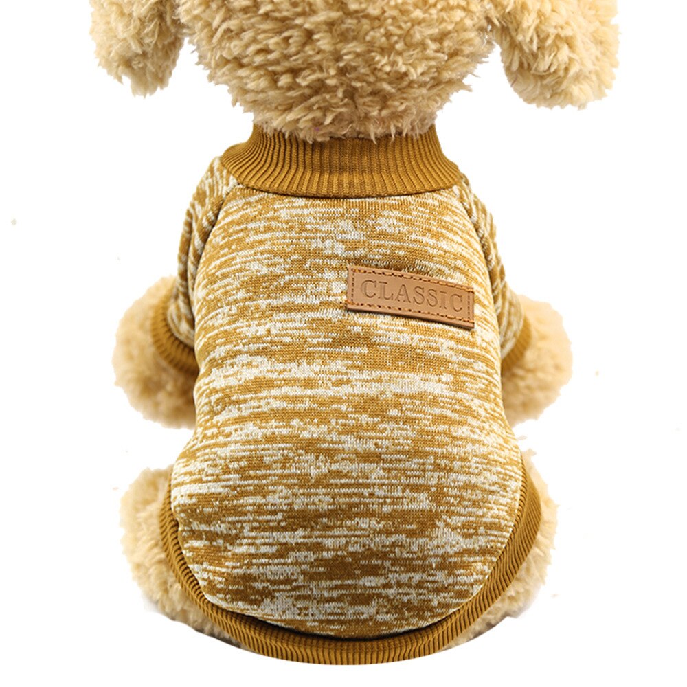 Petmiva Classic Knit Jacket for Cats – Cozy Winter Pet Clothing