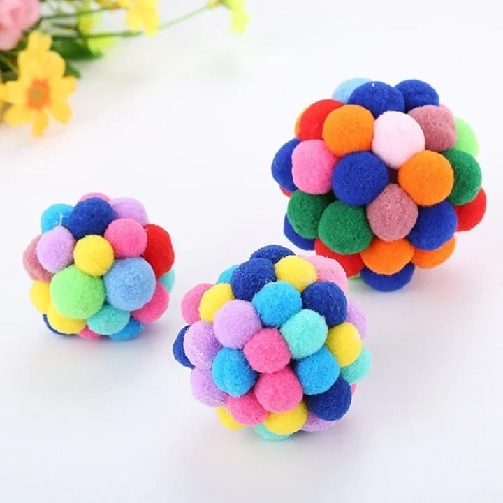 Petmiva Handmade Ball Pet Toy for Dogs & Cats