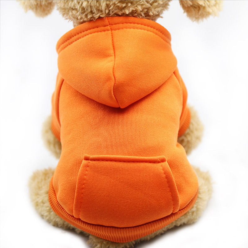 Petmiva Plain Hoodie for Cats – Cozy Pet Sweatshirt