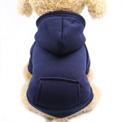 Petmiva Plain Hoodie for Cats – Cozy Pet Sweatshirt