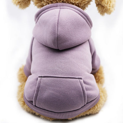 Petmiva Plain Hoodie for Cats – Cozy Pet Sweatshirt