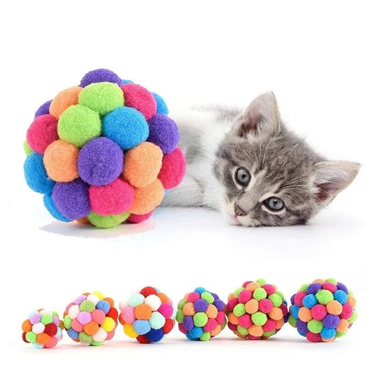 Petmiva Handmade Ball Pet Toy for Dogs & Cats