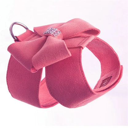 Petmiva Bow Harness for Dogs & Cats – Adjustable Chest Strap
