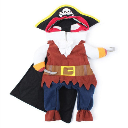 Petmiva Pirates of The Caribbean Halloween Costume for Dogs & Cats