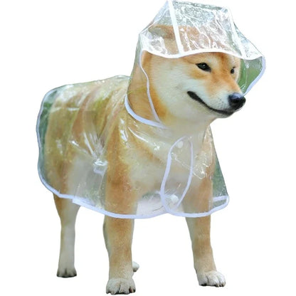 Petmiva Hooded Raincoat for Dogs & Cats – Waterproof Jacket