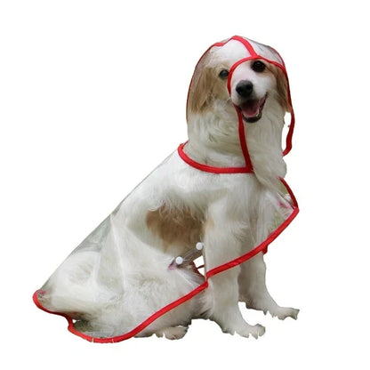 Petmiva Hooded Raincoat for Dogs & Cats – Waterproof Jacket