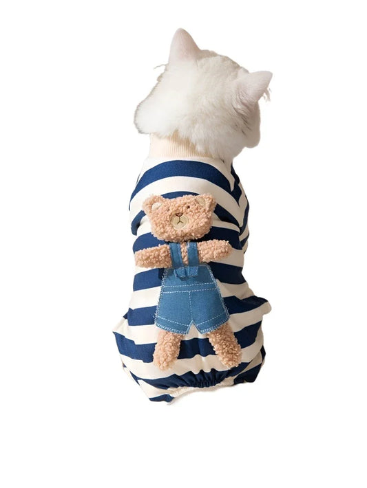 Petmiva Anti-Lint Pet Outfit for Dogs & Cats – Easy-Clean Fabric