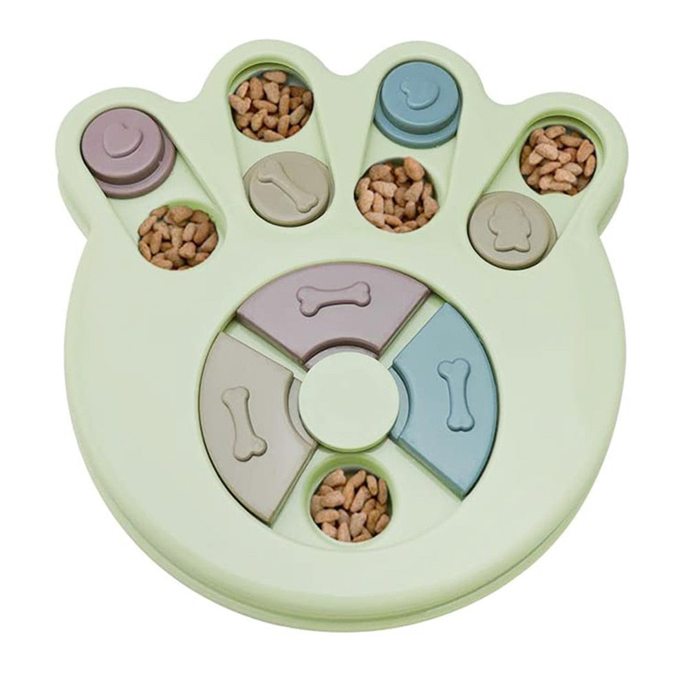 Petmiva Paw TreatTrekker Interactive Puzzle Toy for Dogs & Cats