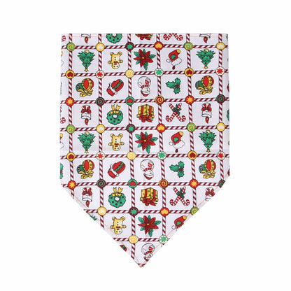 Petmiva Benny Christmas Pet Bandana for Dogs & Cats