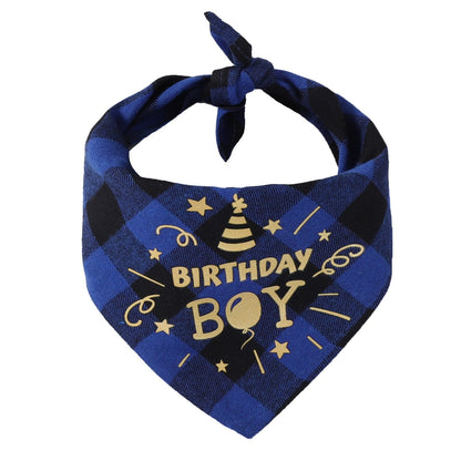 Petmiva Birthday Bandana for Dogs & Cats – Party Accessory