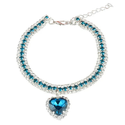 Petmiva Shiny Necklace Pet Collar for Dogs & Cats – Rhinestone Design