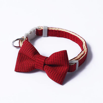 Bowtie Collar for Dogs & Cats – Classic Pet Accessory