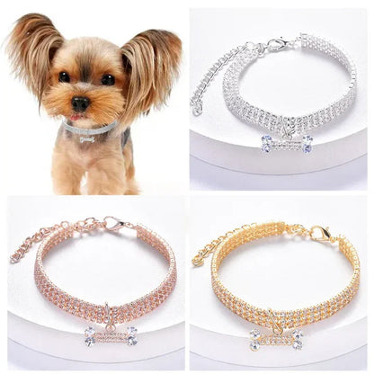 Petmiva Necklace Collar for Dogs & Cats – Pet Jewelry
