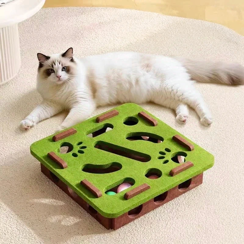 Petmiva PawMaze Interactive Puzzle Toy for Cats
