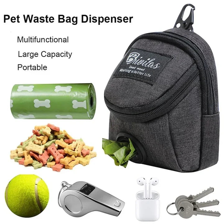 Petmiva Portable Training Treat Bag for Dogs & Cats
