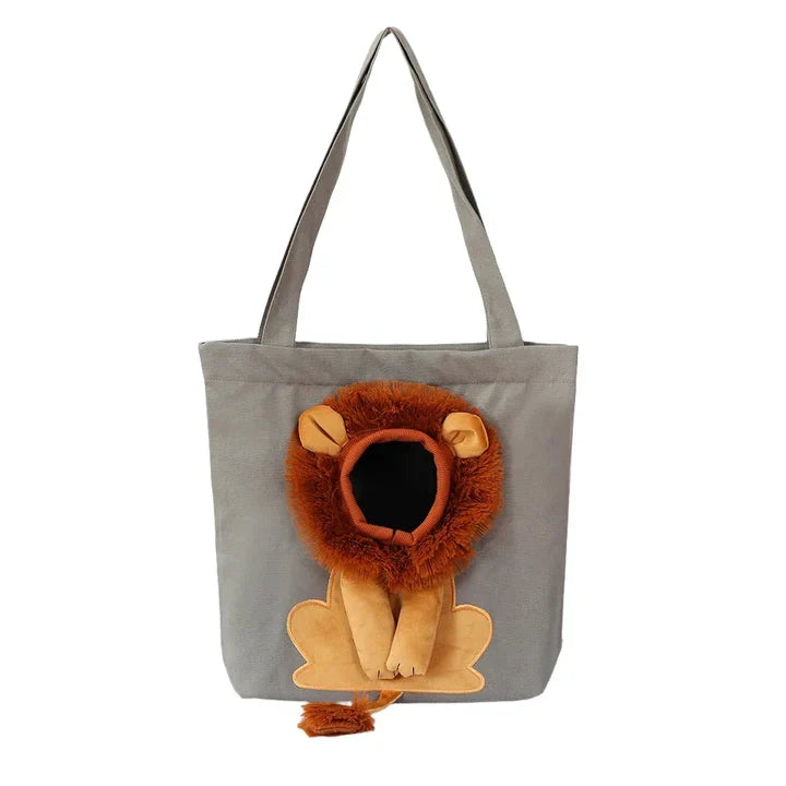 Lion Carrier Bag for Dogs & Cats – Travel Pet Bag