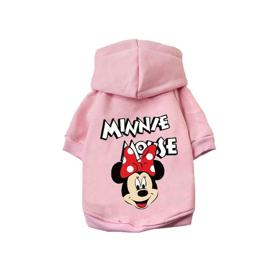 Petmiva Minnie Mouse Hoodie for Dogs & Cats – Pet Clothing