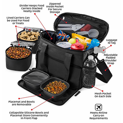 Petmiva Puppino Porter Travel Carrier Bag for Dogs & Cats