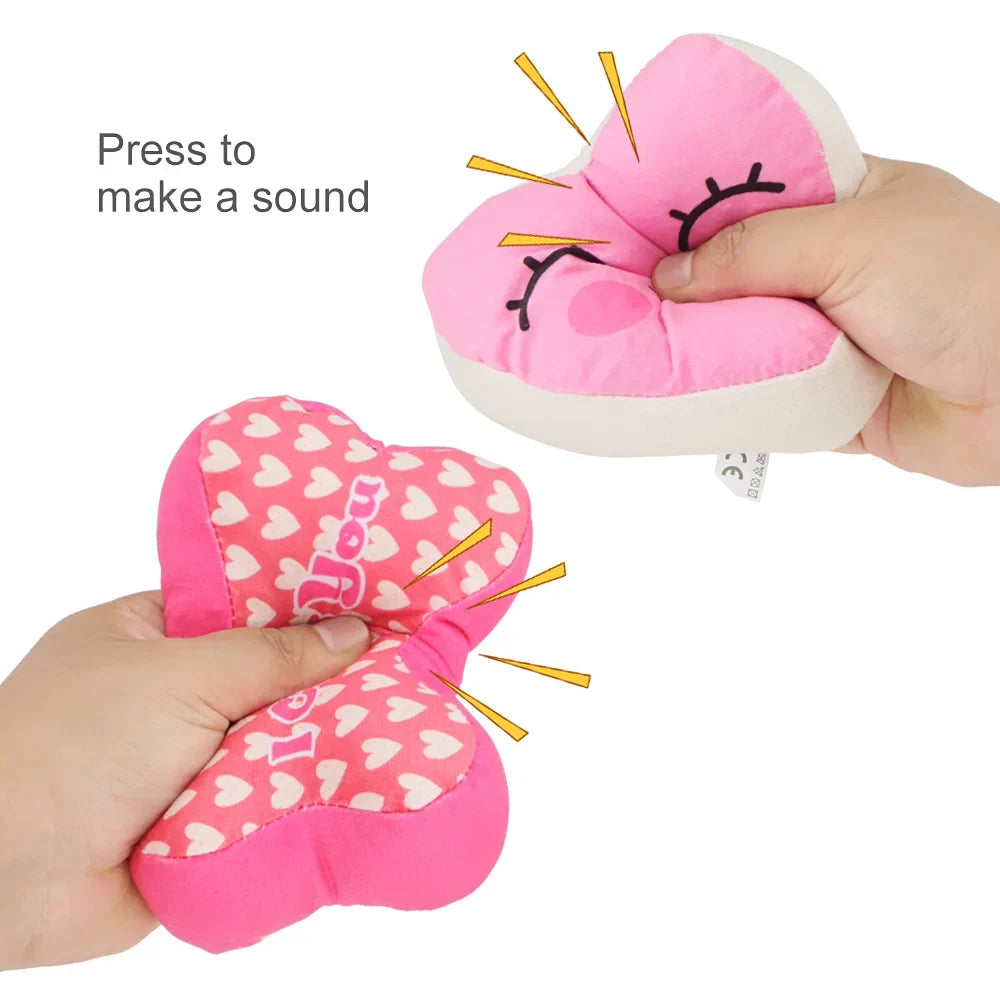 Petmiva Amor Squeaky Plush Pet Toy for Dogs & Cats