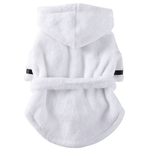 Petmiva Soft Pet Bathrobe for Dogs & Cats – Quick-Dry Towel Robe