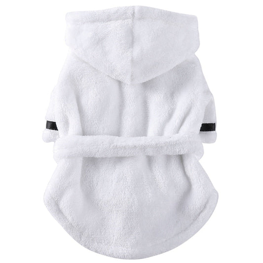 Petmiva Soft Pet Bathrobe for Dogs & Cats – Quick-Dry Towel Robe