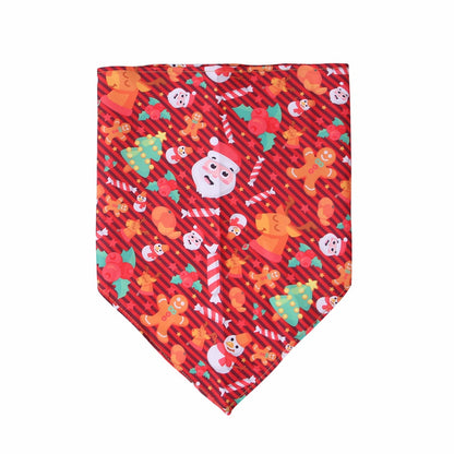 Petmiva Benny Christmas Pet Bandana for Dogs & Cats