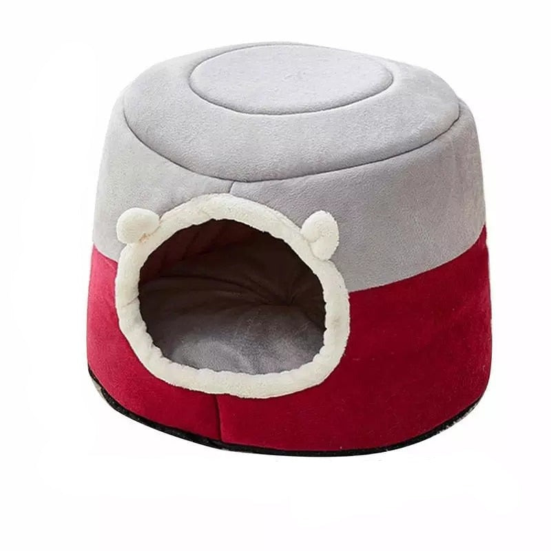 Petmiva Cave Pet Bed for Dogs & Cats – Cozy Indoor House