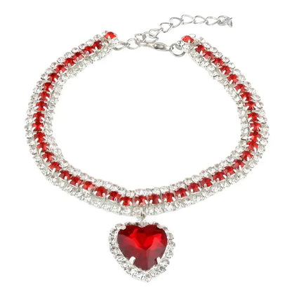 Petmiva Shiny Necklace Pet Collar for Dogs & Cats – Rhinestone Design