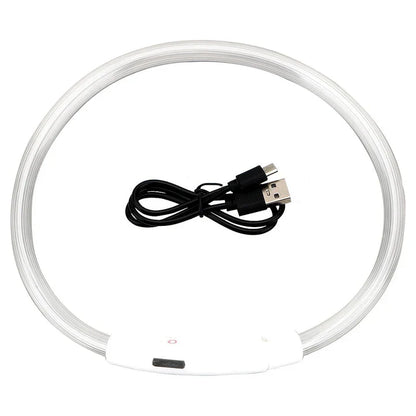 Petmiva LED Collar for Dogs & Cats – Light-Up Safety Collar