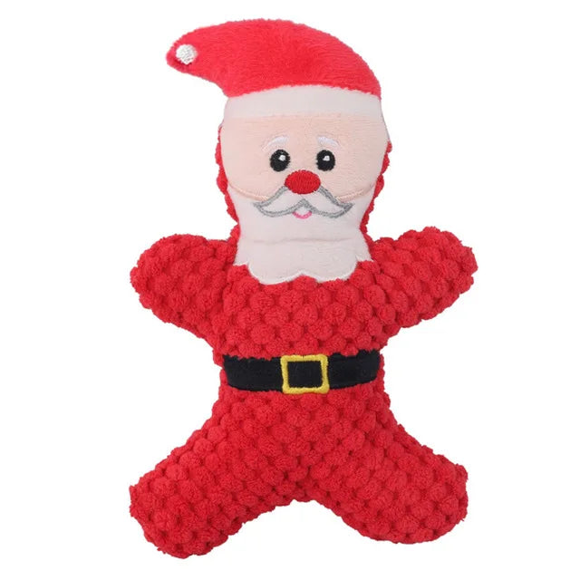 Petmiva Nicholas Christmas Toy for Dogs & Cats – Holiday Pet Toy