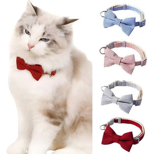 Bowtie Collar for Dogs & Cats – Classic Pet Accessory
