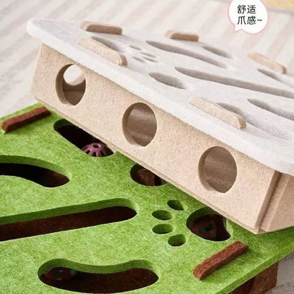 Petmiva PawMaze Interactive Puzzle Toy for Cats