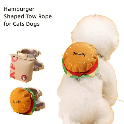 Petmiva Hamburger Pet Outfit for Dogs & Cats