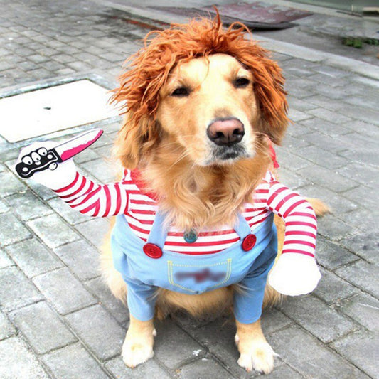 Petmiva Scary Halloween Costume for Dogs & Cats