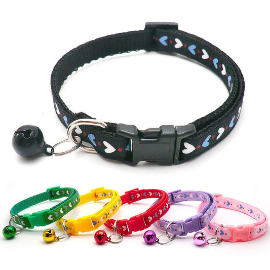 Petmiva Cat Collar – Adjustable Heart Design