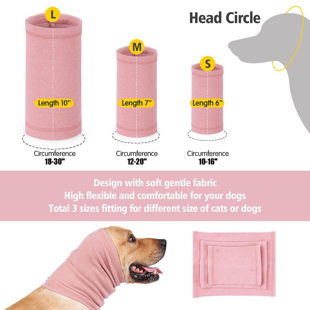 Petmiva Anti-Scare Calming Head Cover for Dogs & Cats