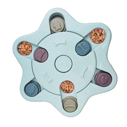 Petmiva Star TreatTrekker Interactive Puzzle Toy for Dogs & Cats