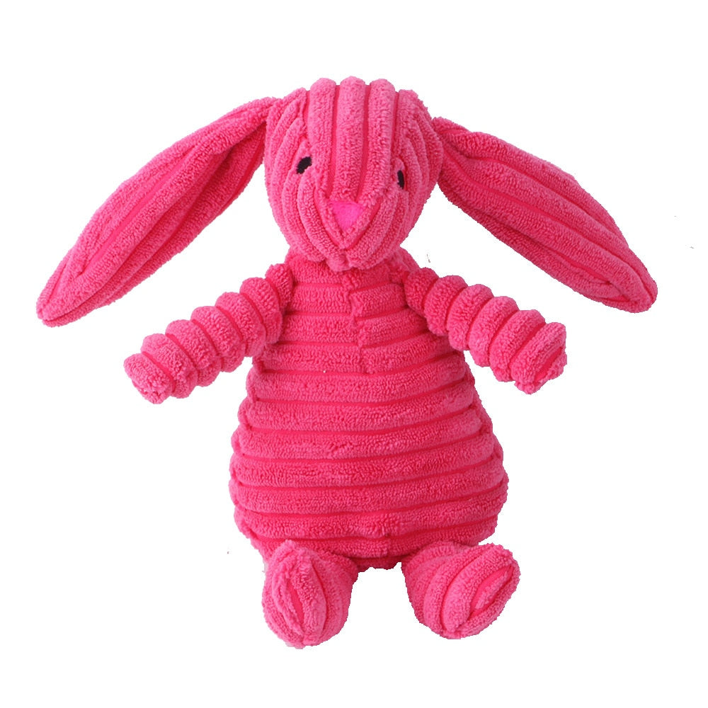 Petmiva Rabbit Plush Squeaky Pet Toy for Dogs & Cats