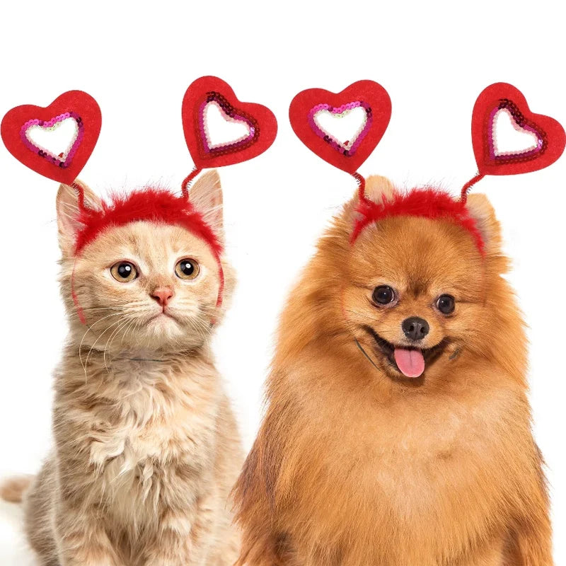 Petmiva Heartfelt Headband for Dogs & Cats – Pet Accessory