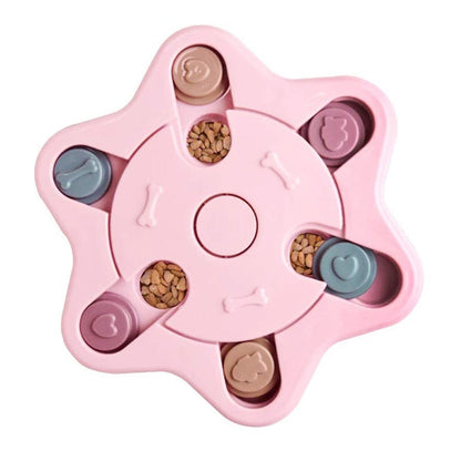 Petmiva Star TreatTrekker Interactive Puzzle Toy for Dogs & Cats
