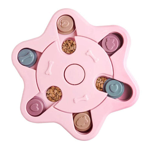 Petmiva Star TreatTrekker Interactive Puzzle Toy for Dogs & Cats