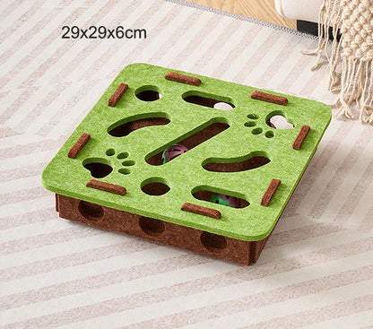 Petmiva PawMaze Interactive Puzzle Toy for Cats
