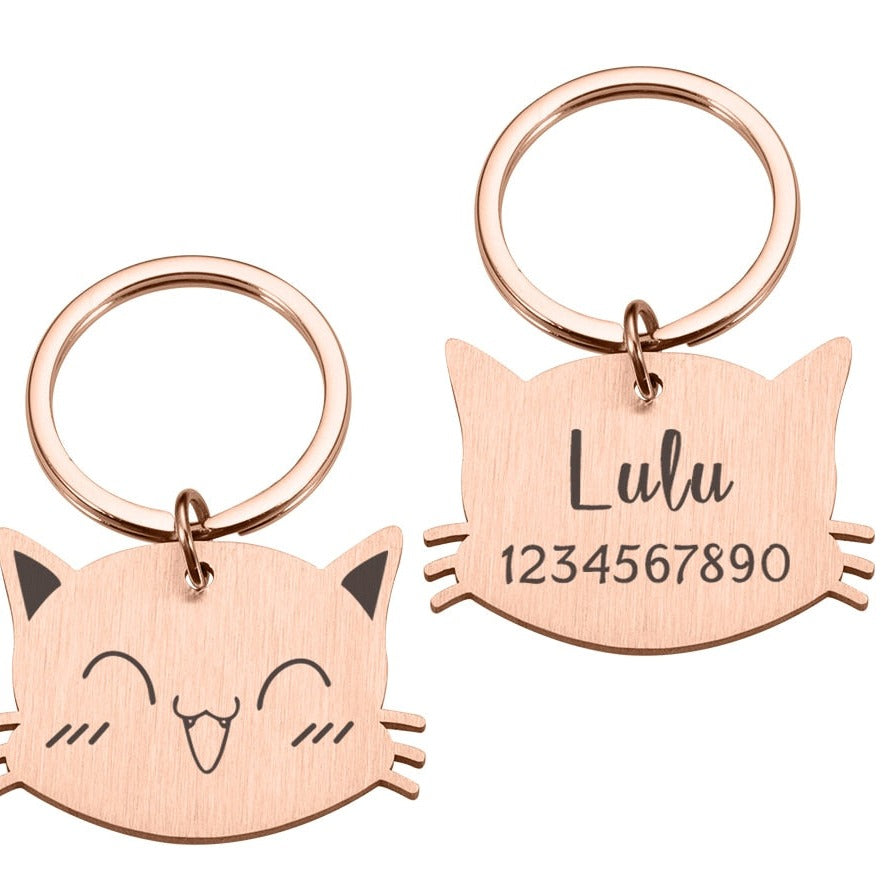 Petmiva Name Tag Pet ID Accessory for Cats