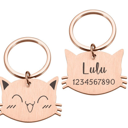 Petmiva Name Tag Pet ID Accessory for Cats