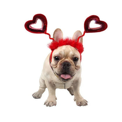 Petmiva Heartfelt Headband for Dogs & Cats – Pet Accessory