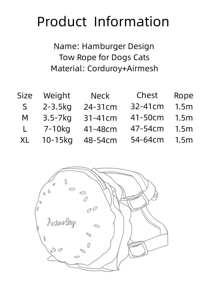 Petmiva Chips Pet Outfit for Dogs & Cats