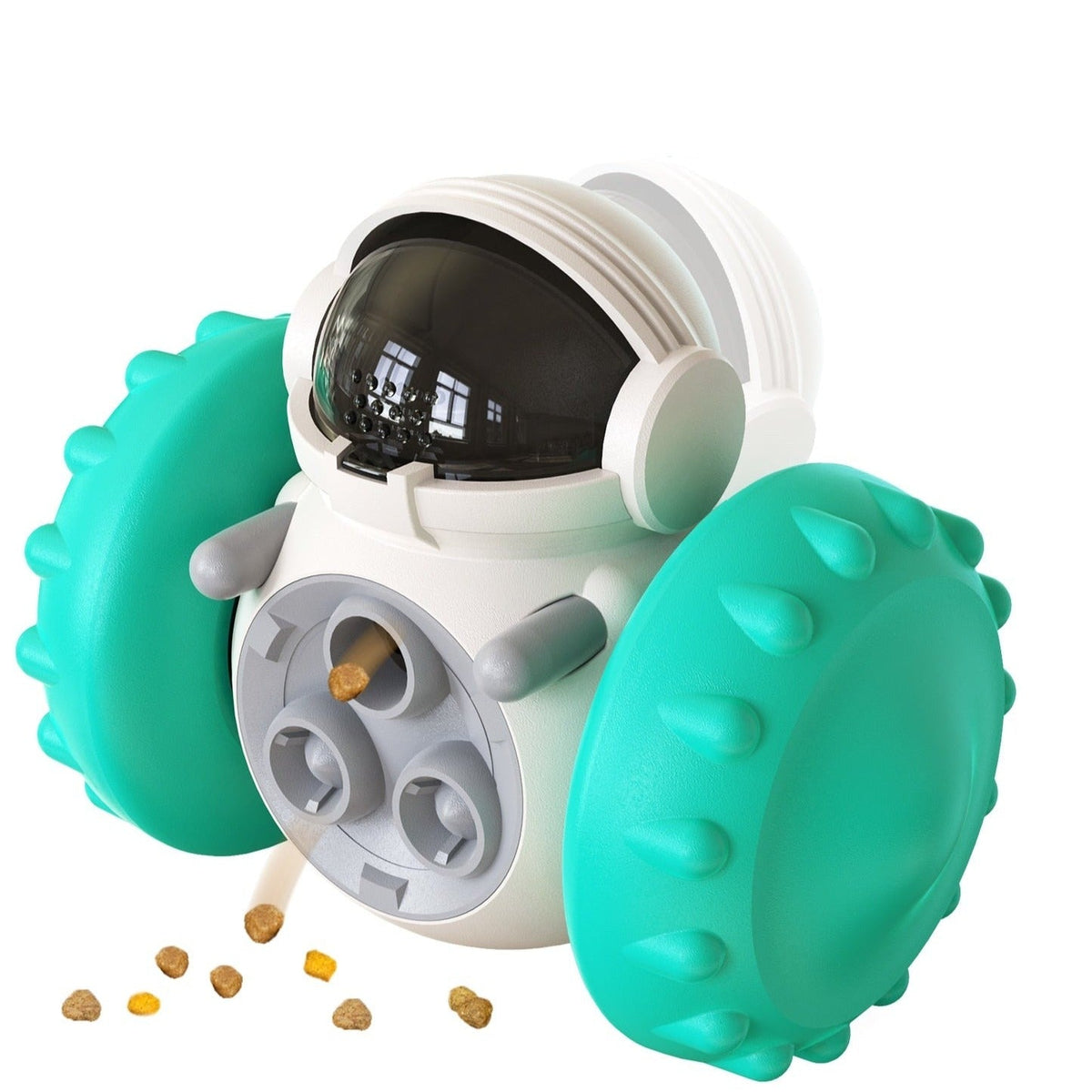 Petmiva Robot Interactive Food Dispenser Toy for Dogs & Cats